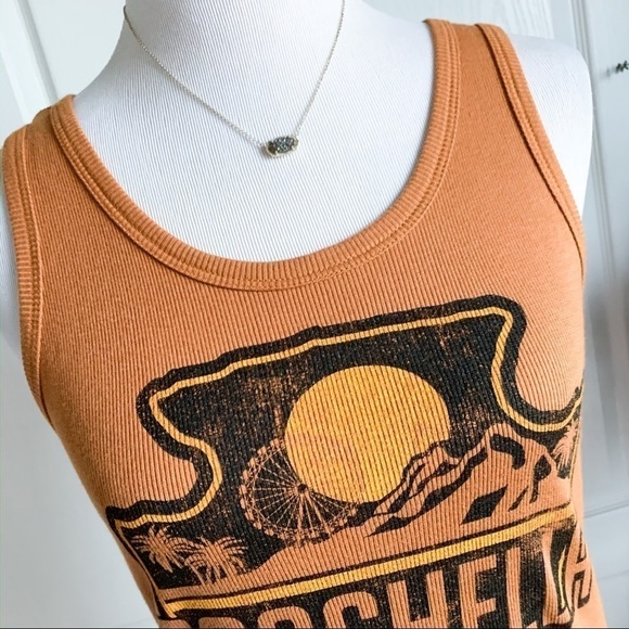 Coachella Orange Tank Top - Picture 2 of 7